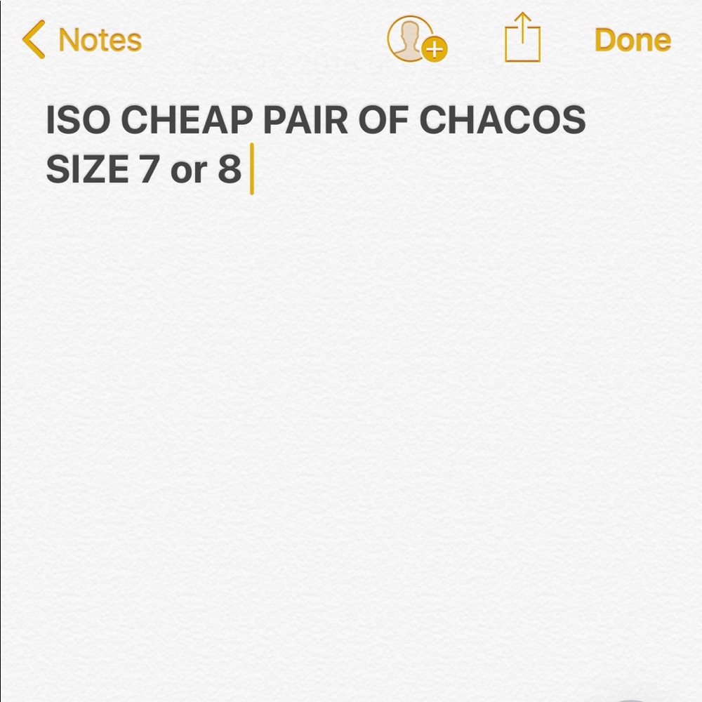 Chacos